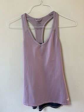 The North Face Lavender Racerback Tank Top